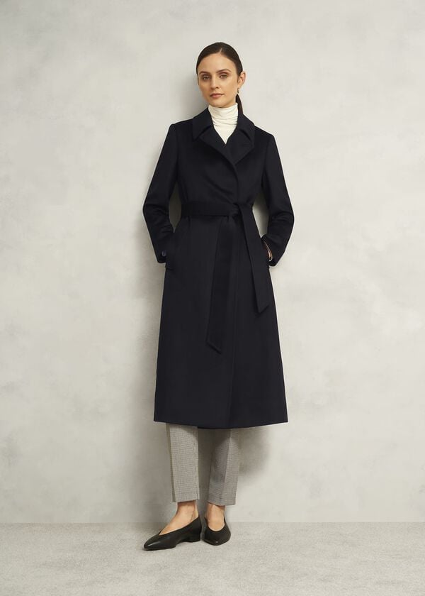 hobbs Livia Wool Coat Black