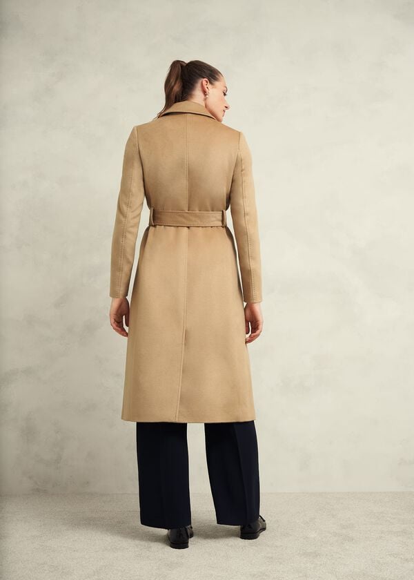 Hobbs Livia Wool Coat Hobbs Camel