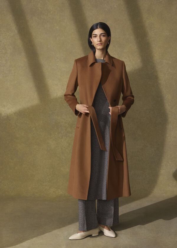 hobbs Livia Wool Coat Vicuna
