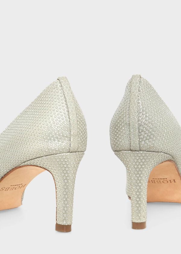 Hobbs Lizzie Court Shoes Champagne