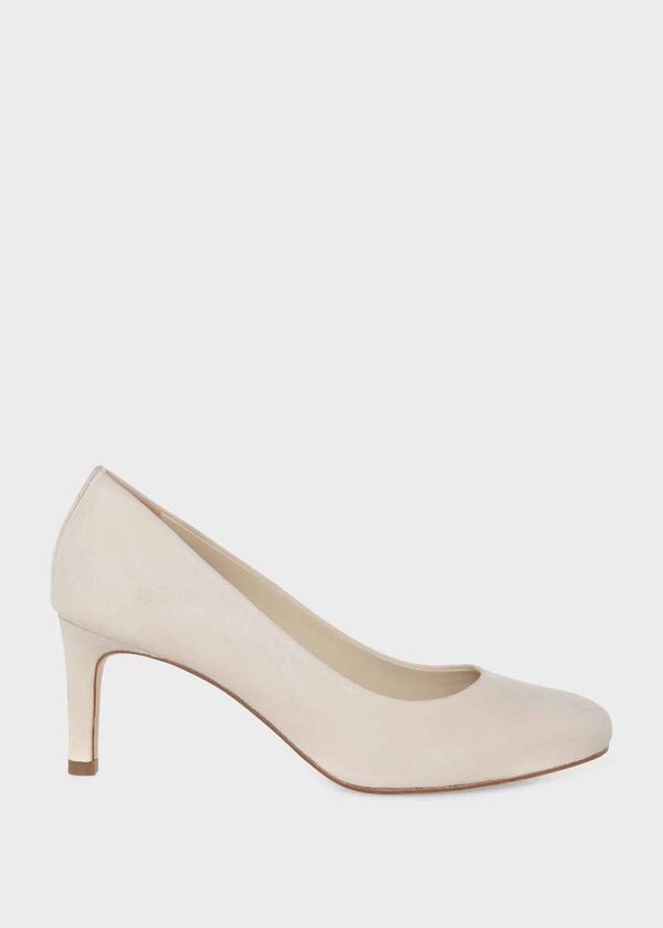 hobbs Lizzie Court Shoes Creamy Oyster