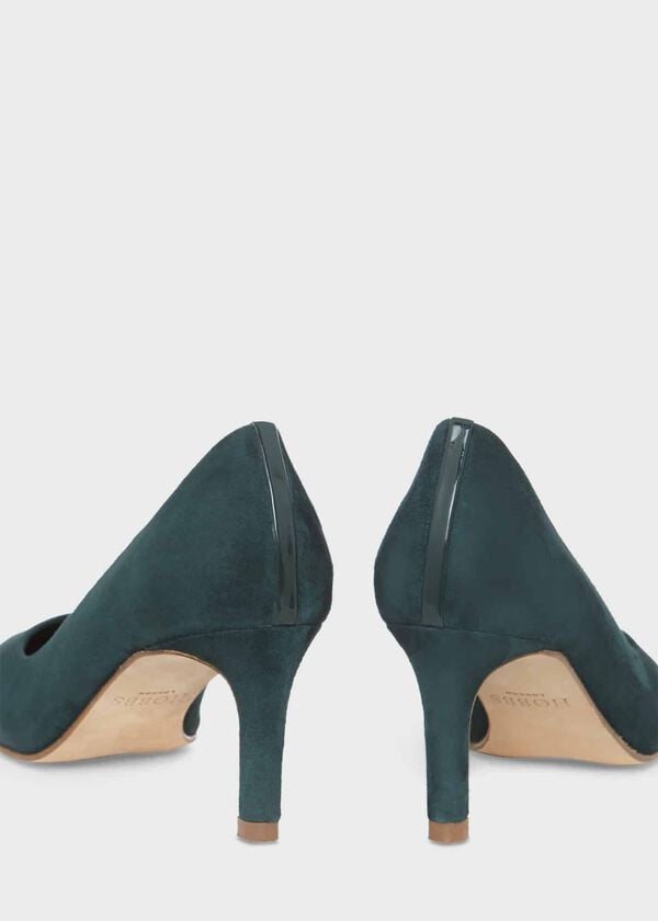 Hobbs Lizzie Court Shoes Evergreen