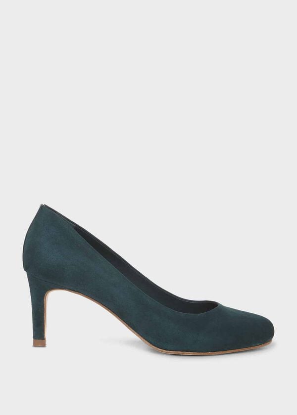 hobbs Lizzie Court Shoes Evergreen