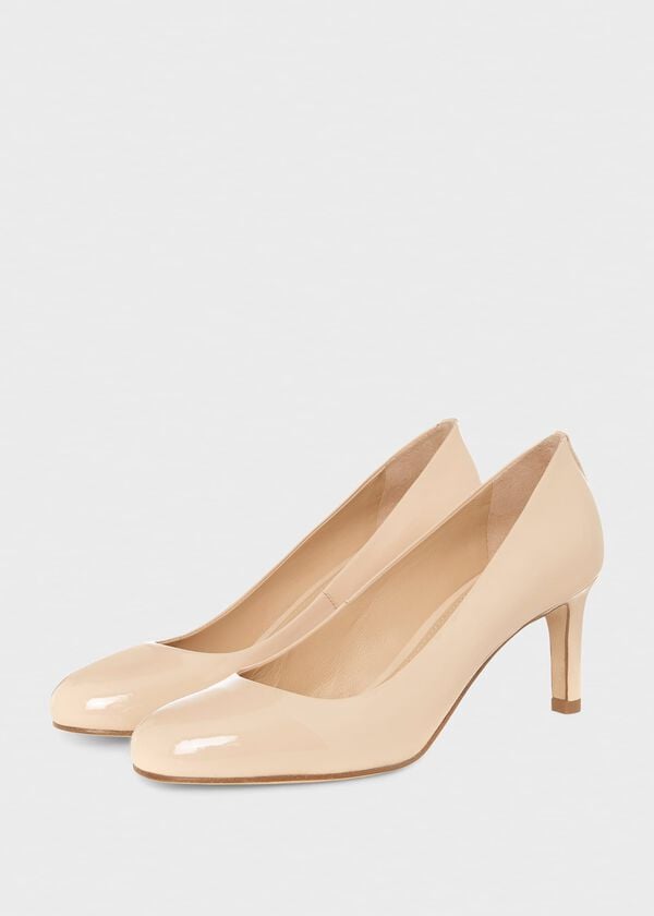 Hobbs Lizzie Court Shoes Nude