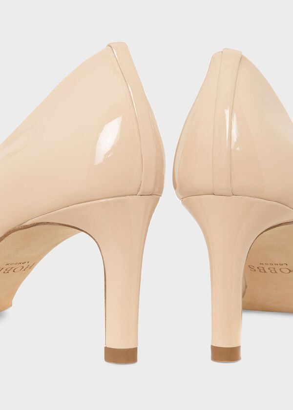 Hobbs Lizzie Court Shoes Nude