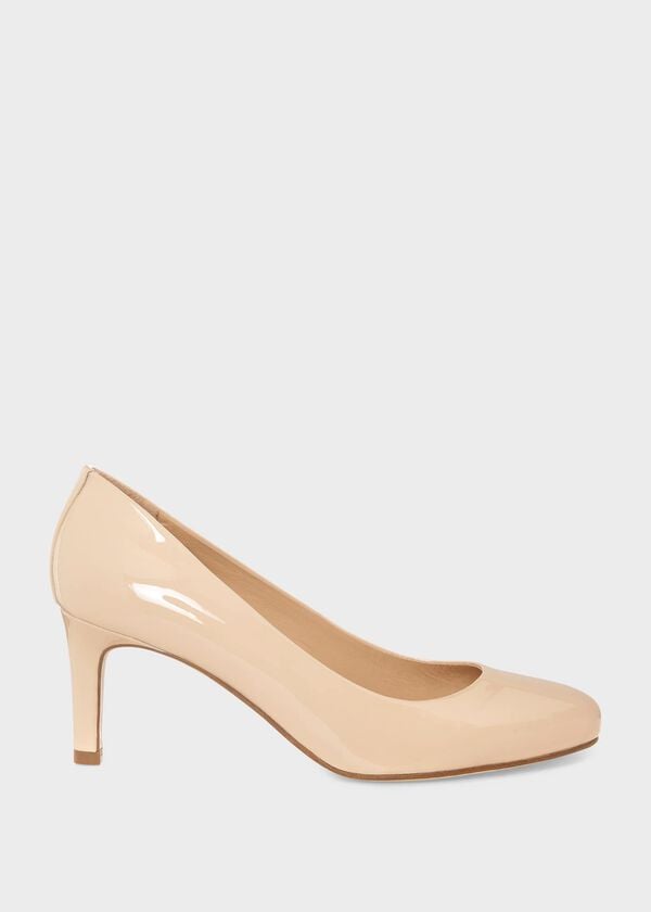 hobbs Lizzie Court Shoes Nude