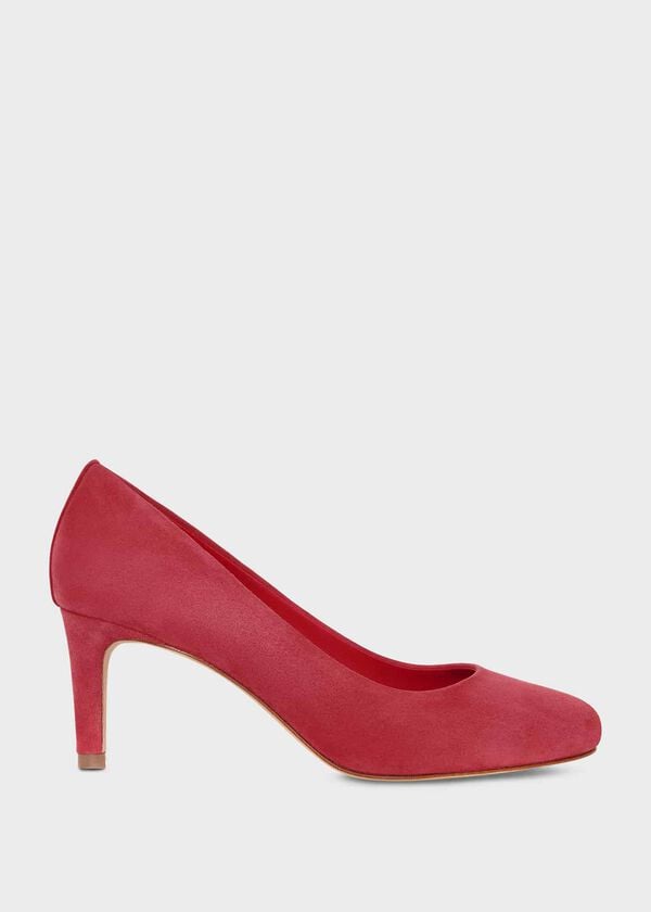 hobbs Lizzie Court Shoes Rouge Pink