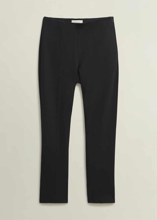 Hobbs Lola Ponte Trousers Black