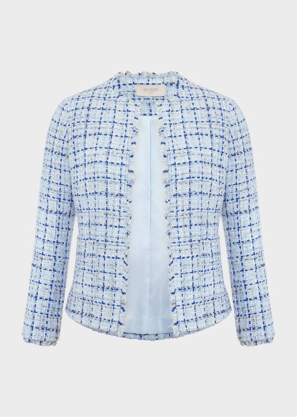 Hobbs Lorraine Jacket Blue Multi