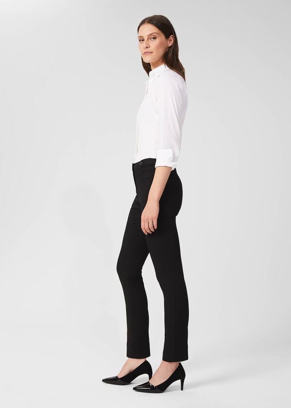 Hobbs Luca Slim Trousers Black