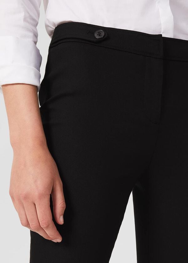 Hobbs Luca Slim Trousers Black