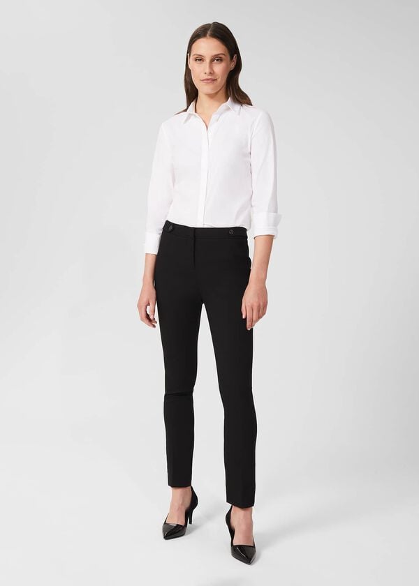 hobbs Luca Slim Trousers Black