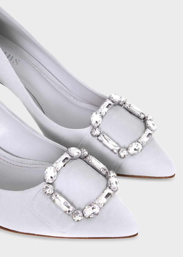 Hobbs Lucinda Court Shoes Ice Blue