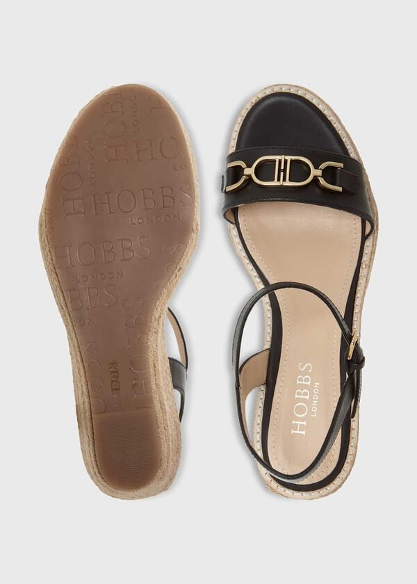 Hobbs Luella Espadrille Black