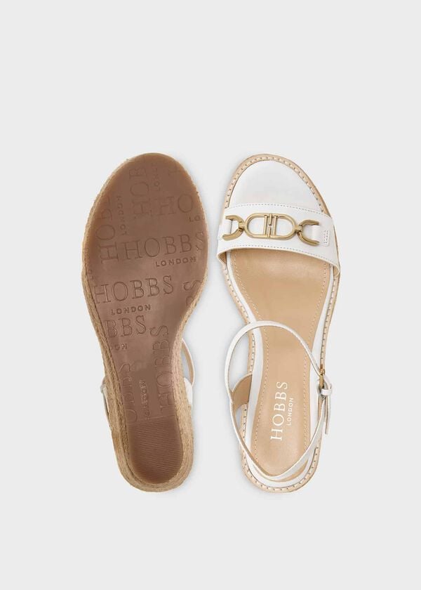 Hobbs Luella Espadrille White