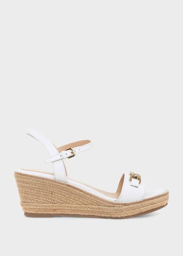 hobbs Luella Espadrille White
