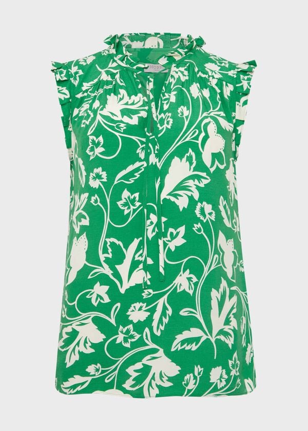 Hobbs Luma Top Fresh Green