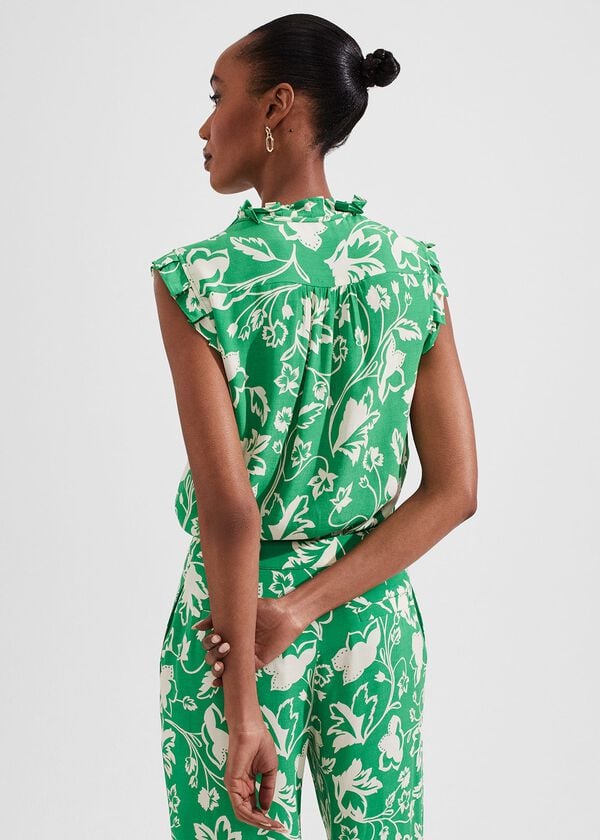 Hobbs Luma Top Fresh Green