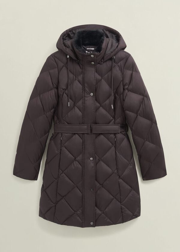 Hobbs Lumi Puffer Deep Brown