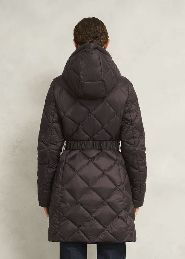 Hobbs Lumi Puffer Deep Brown