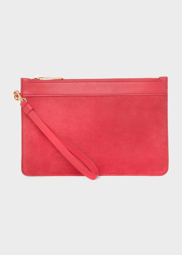 Hobbs Lundy Wristlet Bright Geranium
