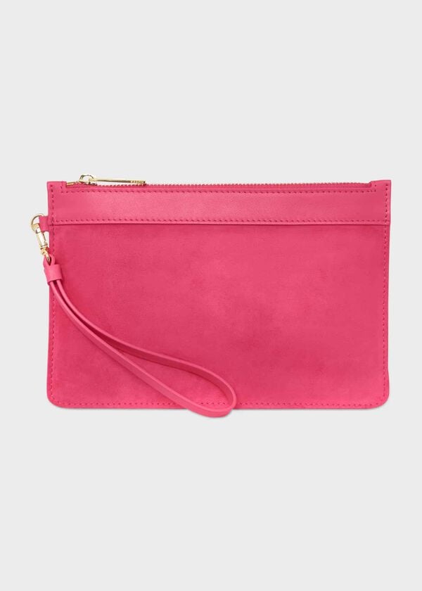 Hobbs Lundy Wristlet Bright Pink