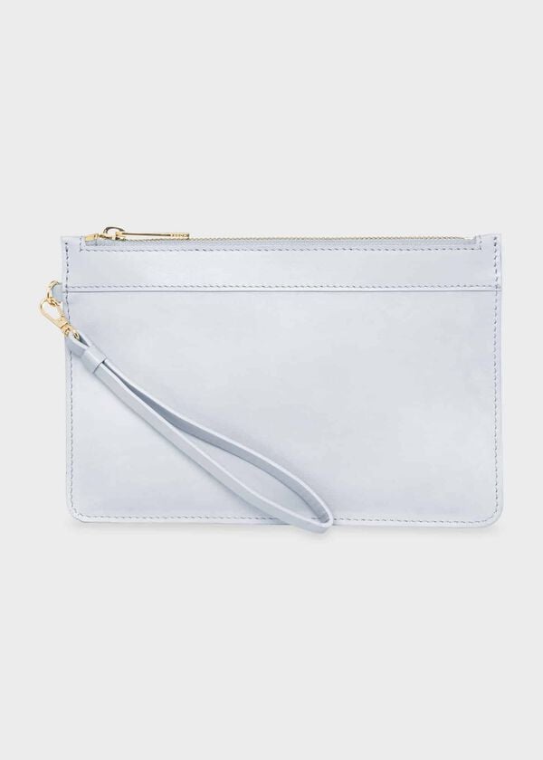 Hobbs Lundy Wristlet Ice Blue