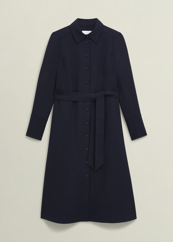 Hobbs Lyla Dress Navy