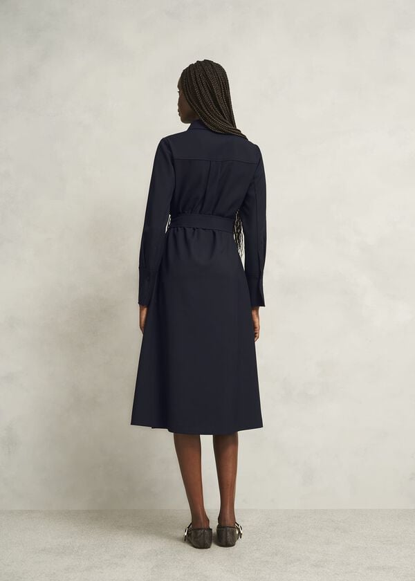 Hobbs Lyla Dress Navy