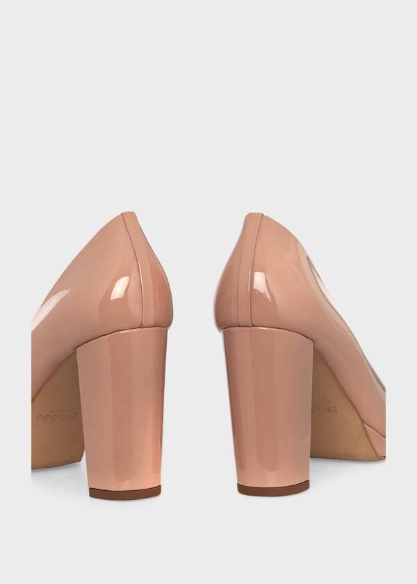 Hobbs Lynn Platform Court Shoes Blush Pink