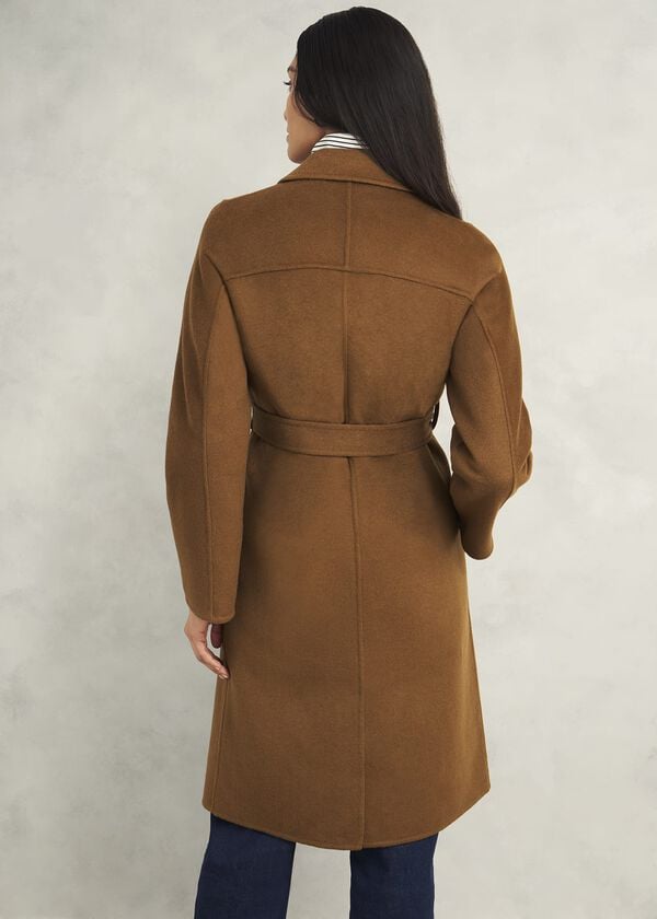 Hobbs Lytham Wrap Coat With Wool Vicuna