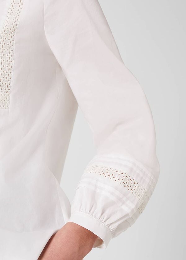 Hobbs Mabel Blouse White