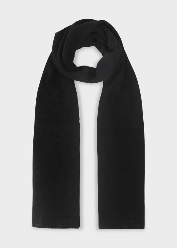 Hobbs Mabel Cashmere Scarf Black