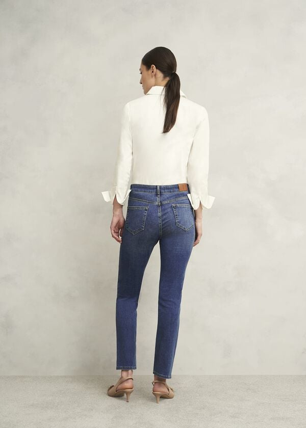 Hobbs Macy Slim Jeans Mid Wash