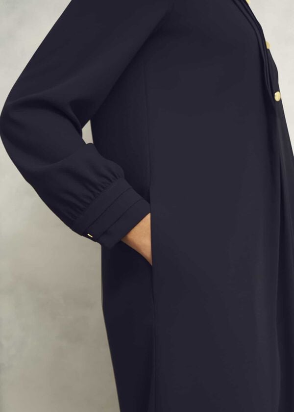 Hobbs Madeline Dress Navy