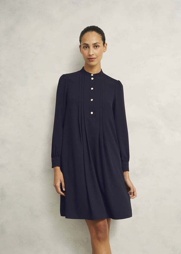 hobbs Madeline Dress Navy