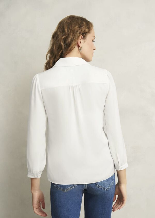 Hobbs Madison Blouse Ivory
