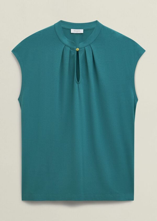 Hobbs Maeve Top Myrtle Green