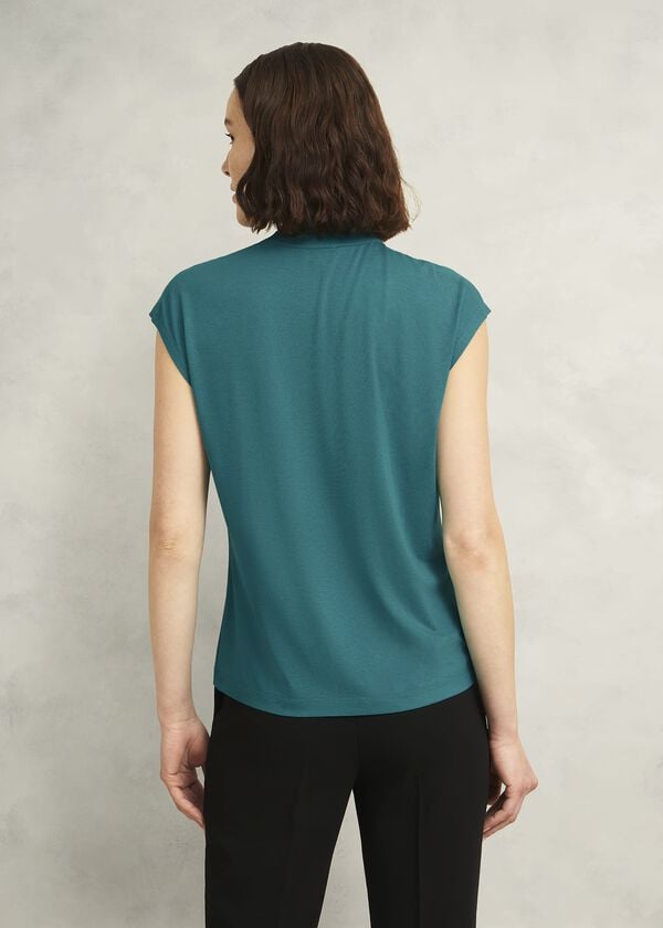 Hobbs Maeve Top Myrtle Green