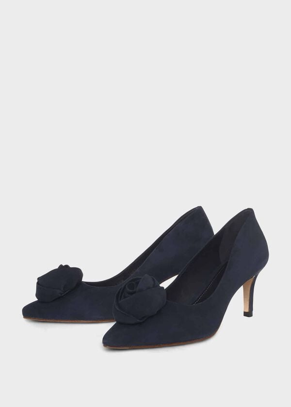 Hobbs Maisie Court Shoes Midnight