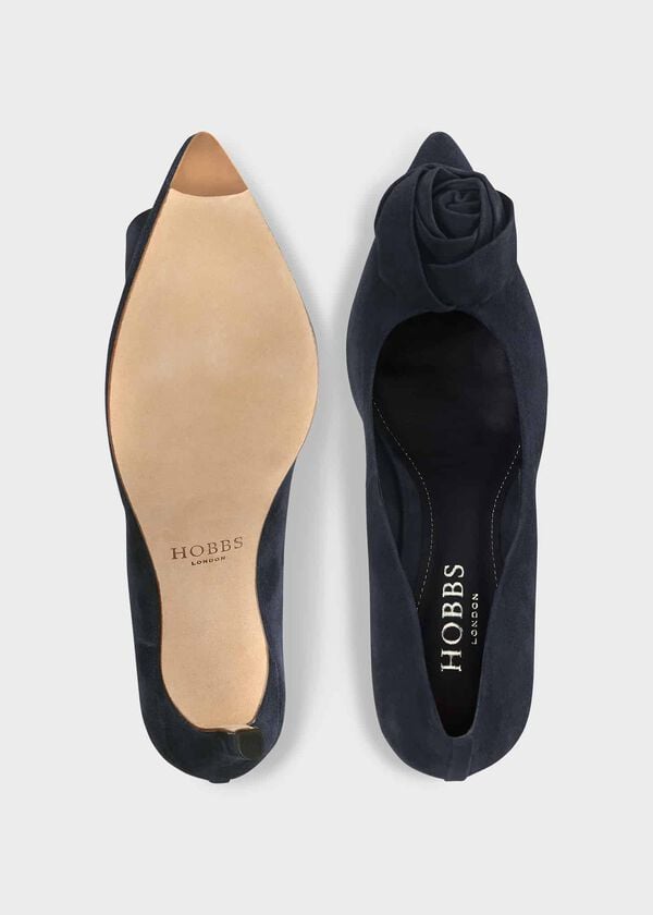 Hobbs Maisie Court Shoes Midnight