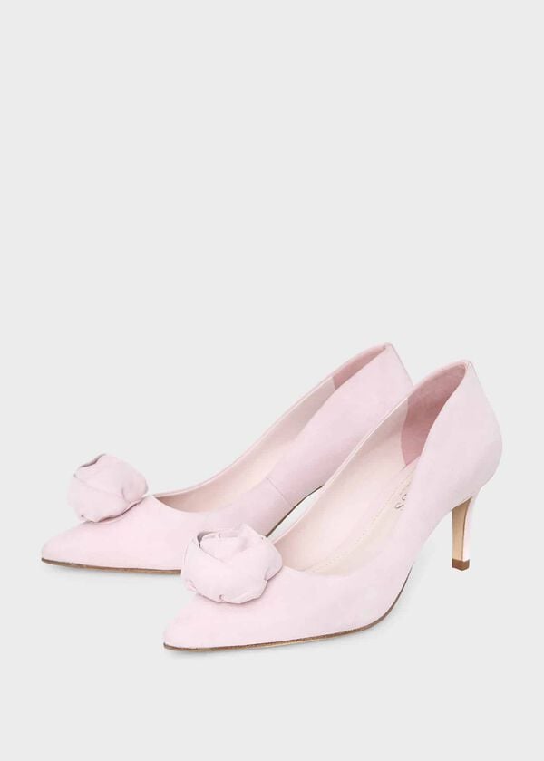 Hobbs Maisie Court Shoes Pale Pink