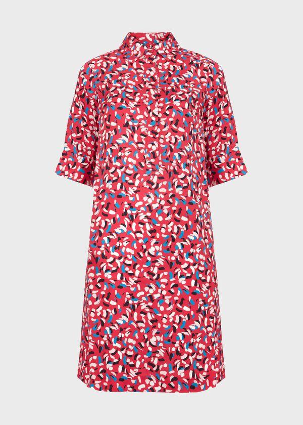Hobbs Marciella Dress Pink Multi