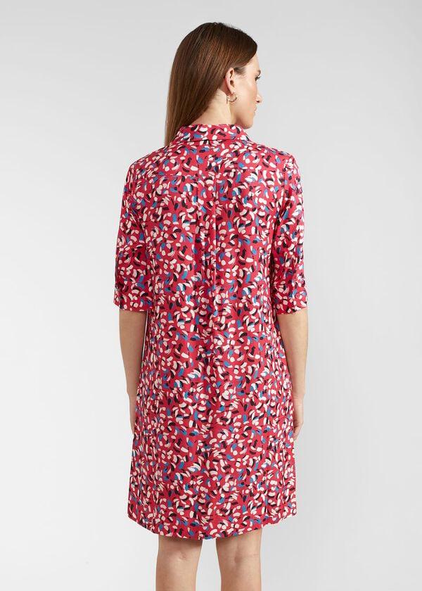 Hobbs Marciella Dress Pink Multi