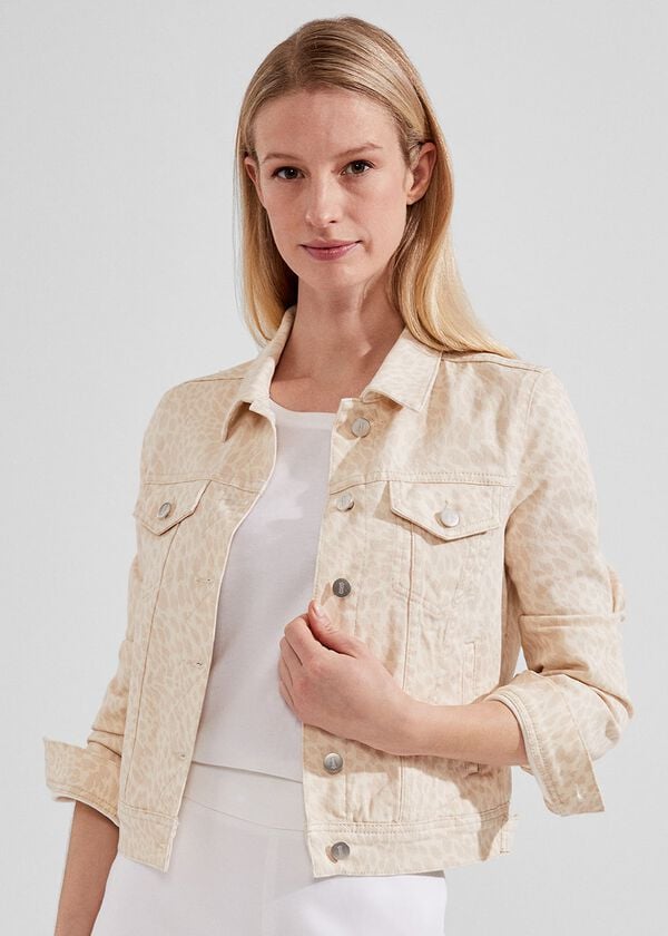 hobbs Mariam Jacket Buttercrm Beige