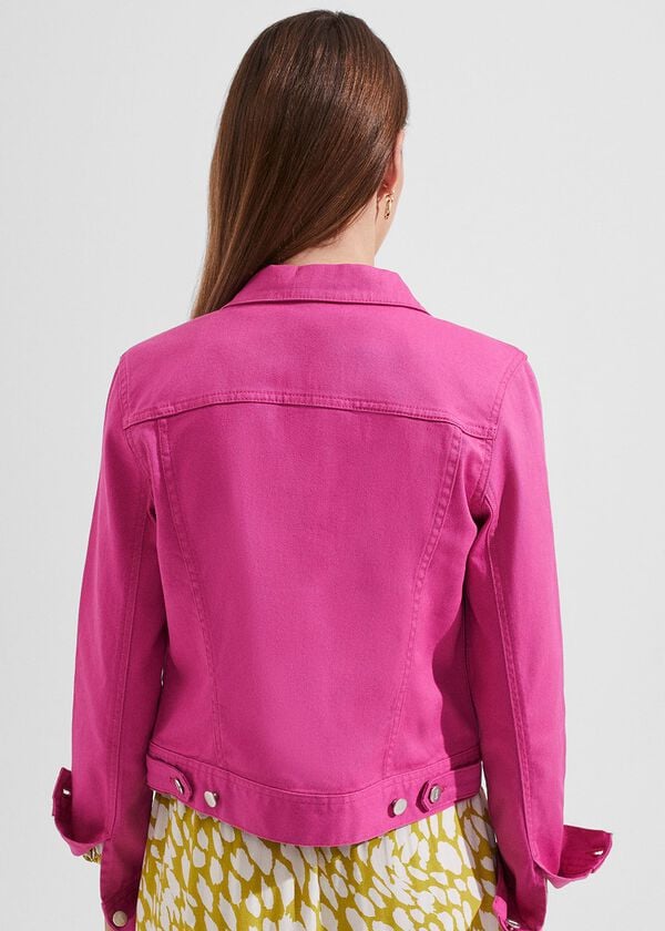 Hobbs Mariam Jacket Deep Fuchsia