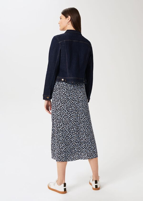 Hobbs Mariam Jacket Indigo