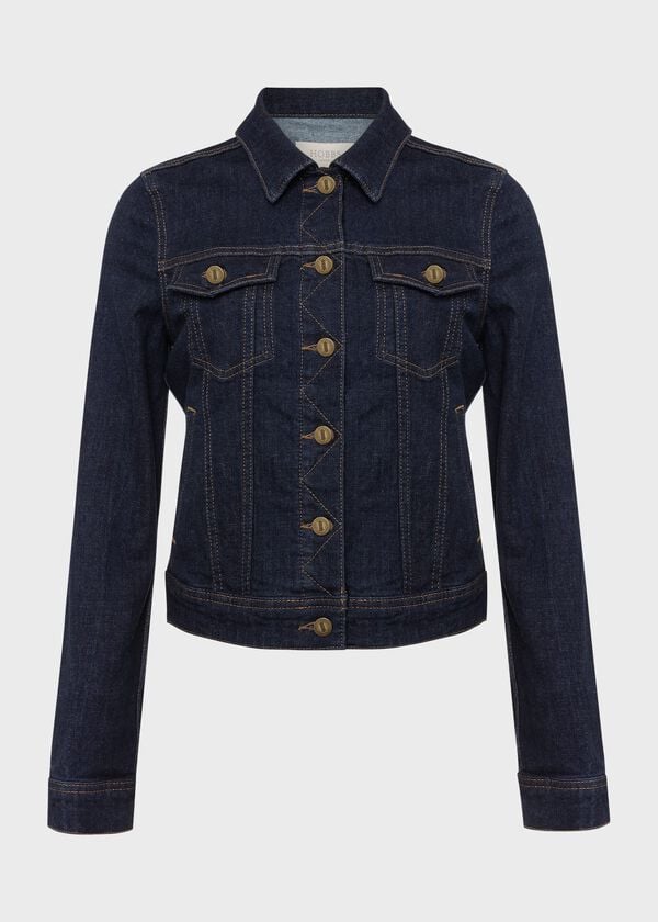 Hobbs Mariam Jacket Indigo