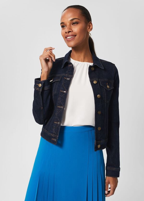 hobbs Mariam Jacket Indigo