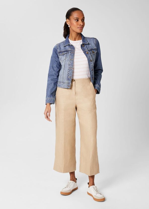 Hobbs Mariam Jacket Mid Blue